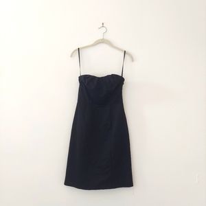 NWOT The Limited Strapless black Cocktail Dress